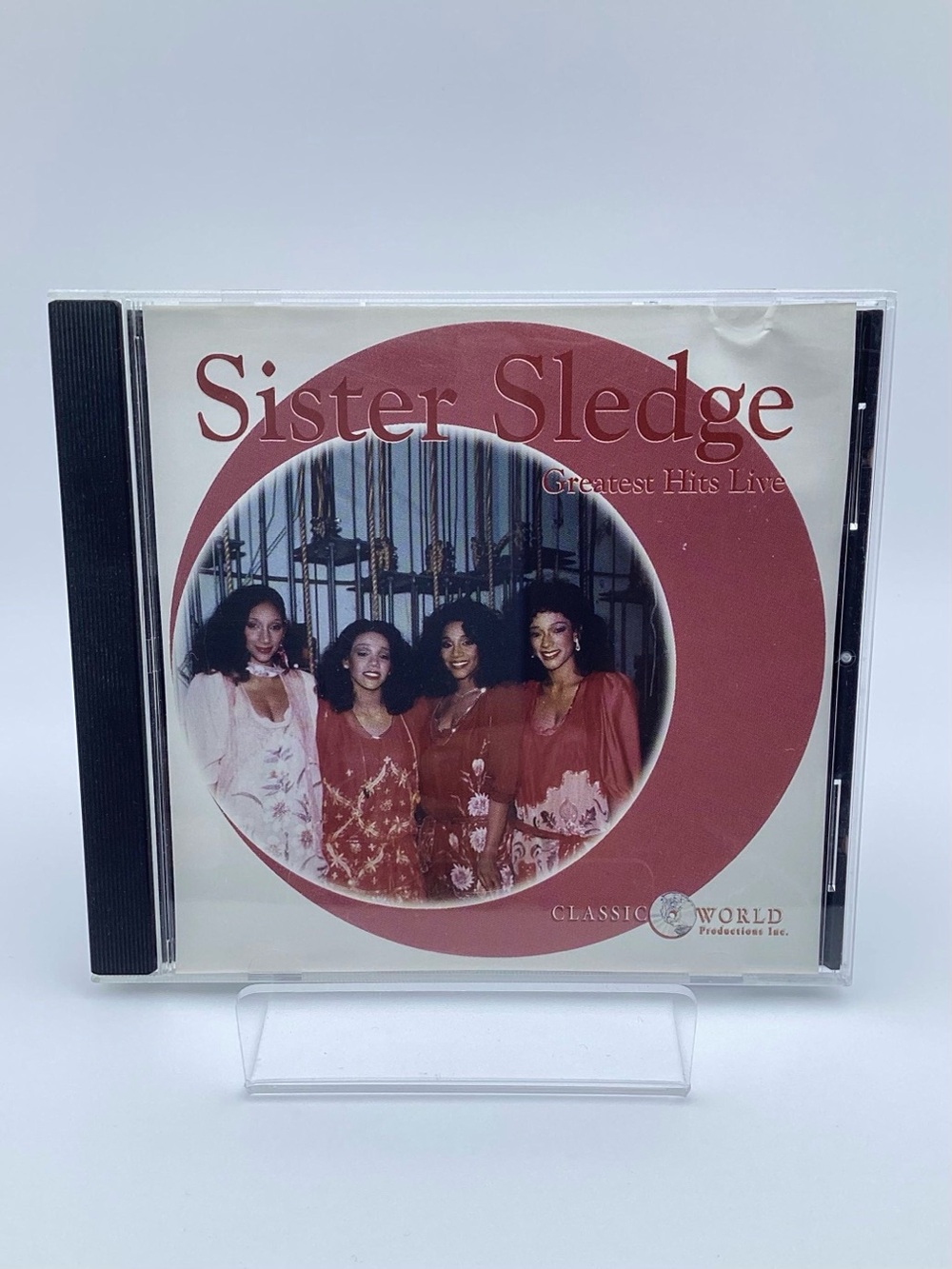 Sister Sledge Greatest Hits Live CD 2002 Classic World Productions Audio Disc